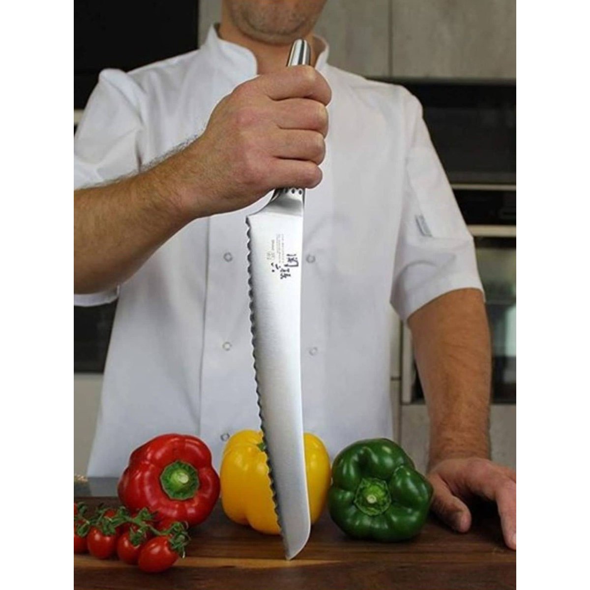 KAI Bread Knife 21 cm Seki Magoroku Shoso AB-5167