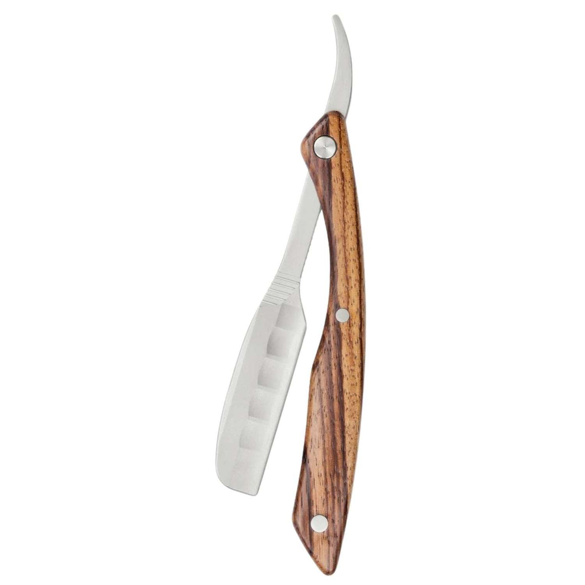 KAI Japanese Folding Straight Razor 22.1 cm Captain Wood Razor CAP-RW