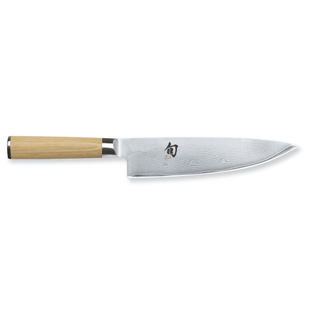 KAI Damascus Chef's Knife 20 cm Shun Classic White DM-0706W