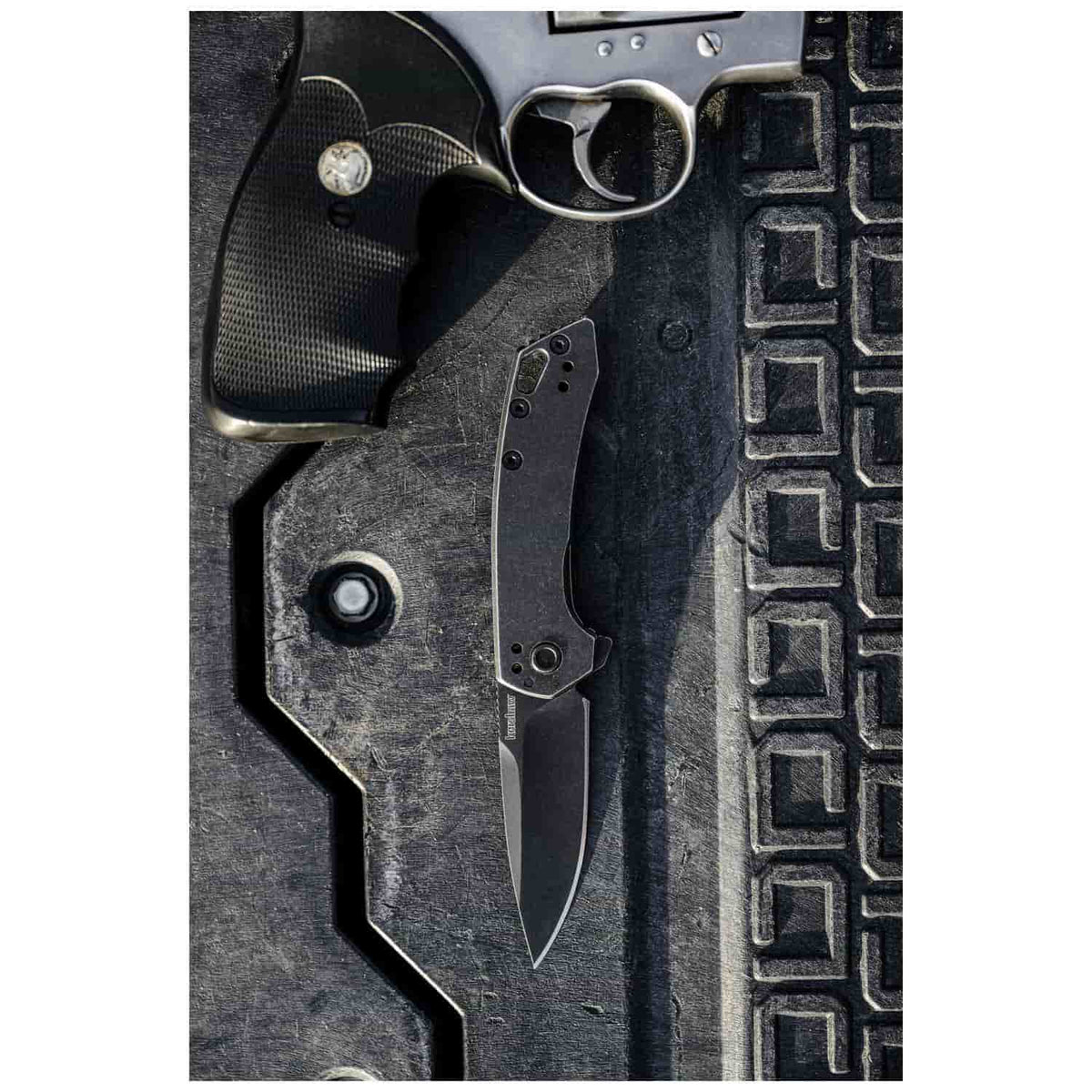 Kershaw Radar BlackWash Pocket Knife 7 cm Black Handle 94 gr 5560