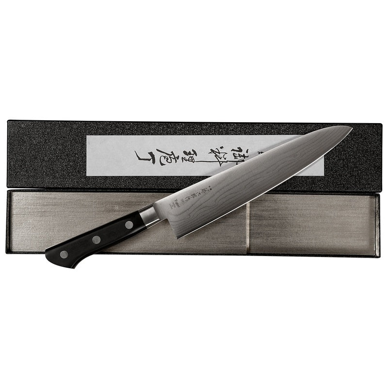 Tojiro Damascus Utility Knife 15 cm Classic Damascus F-651