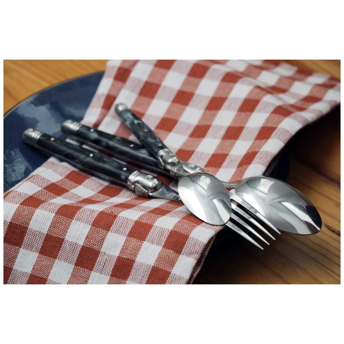 Andre verdier Knife Block 6-Piece Set Chocolate Laguiole Debutant 706CHOBBP