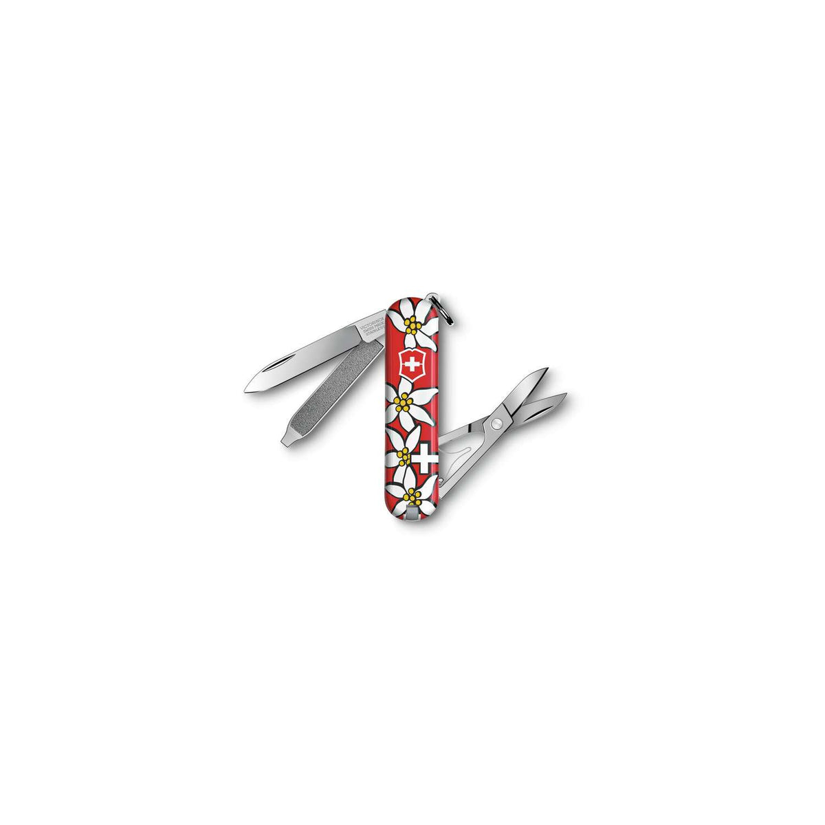 Victorinox Classic SD Swiss Army Knife 58 mm 7 Functions Pattern Edelweiss 0.6223.840