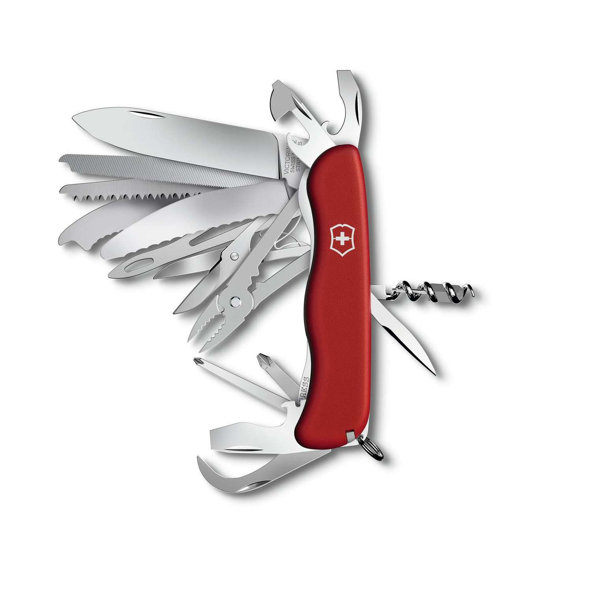 Victorinox Work Champ XL Swiss Army Knife 111 mm 31 Functions Red 0.8564.XL