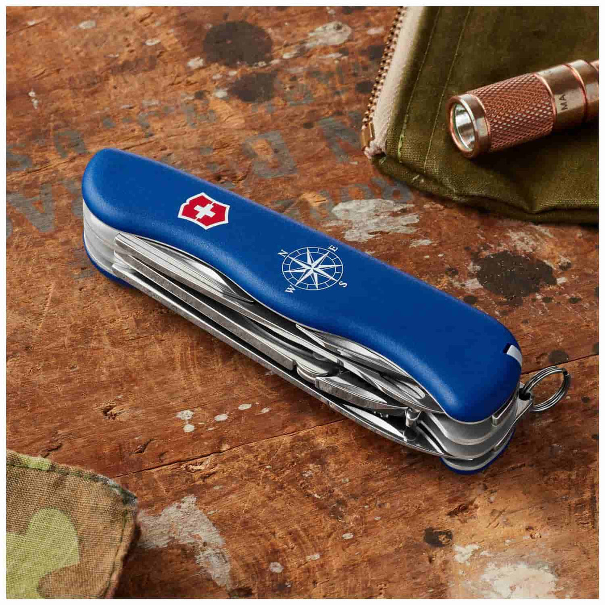 Victorinox Skipper W Swiss Army Knife 111 mm 18 Functions Blue 0.8593.2W