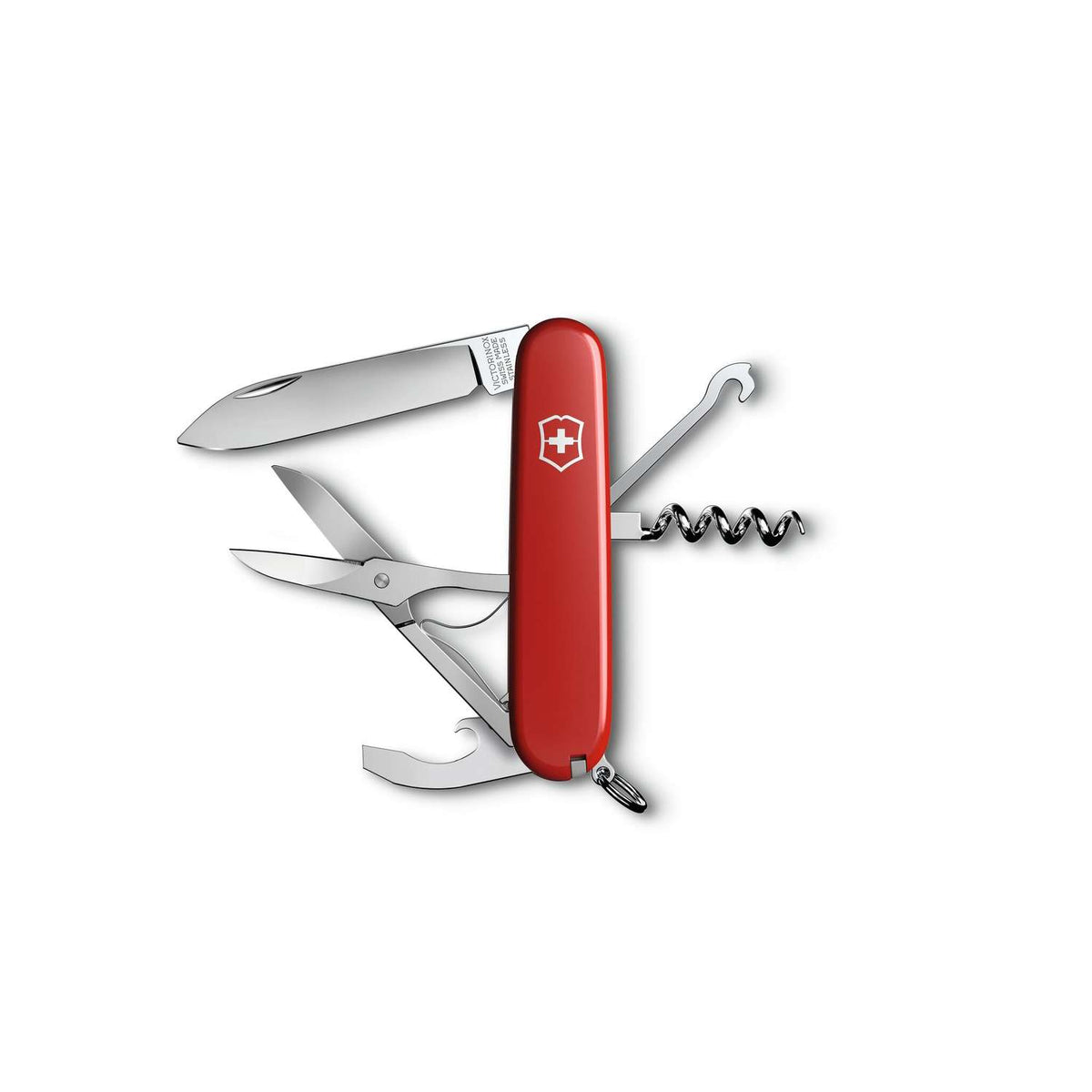 Victorinox Compact Swiss Army Knife 91 mm 15 Functions Red 1.3405