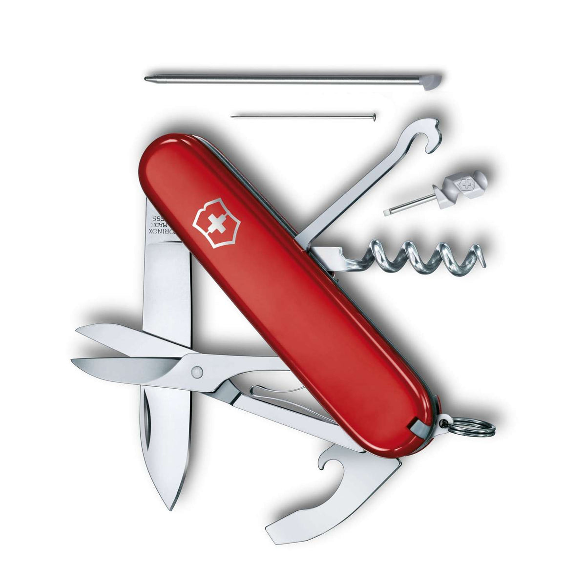 Victorinox Compact Swiss Army Knife 91 mm 15 Functions Red 1.3405