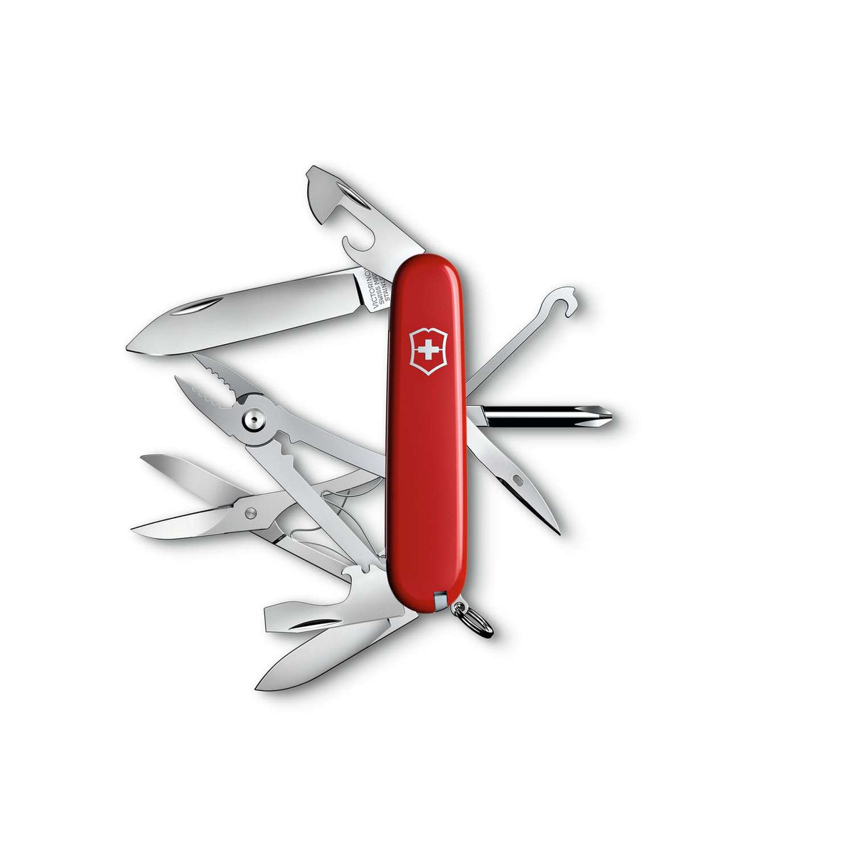 Victorinox Deluxe Tinker Swiss Army Knife 91 mm 17 Functions Red 1.4723