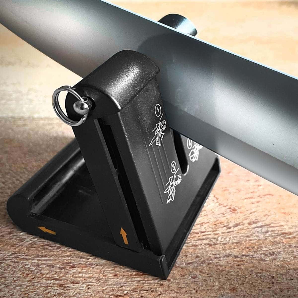 Vulkanus Pocket-Sized Knife Sharpener Black Vulkanus VG2 Basic MSPB04BL
