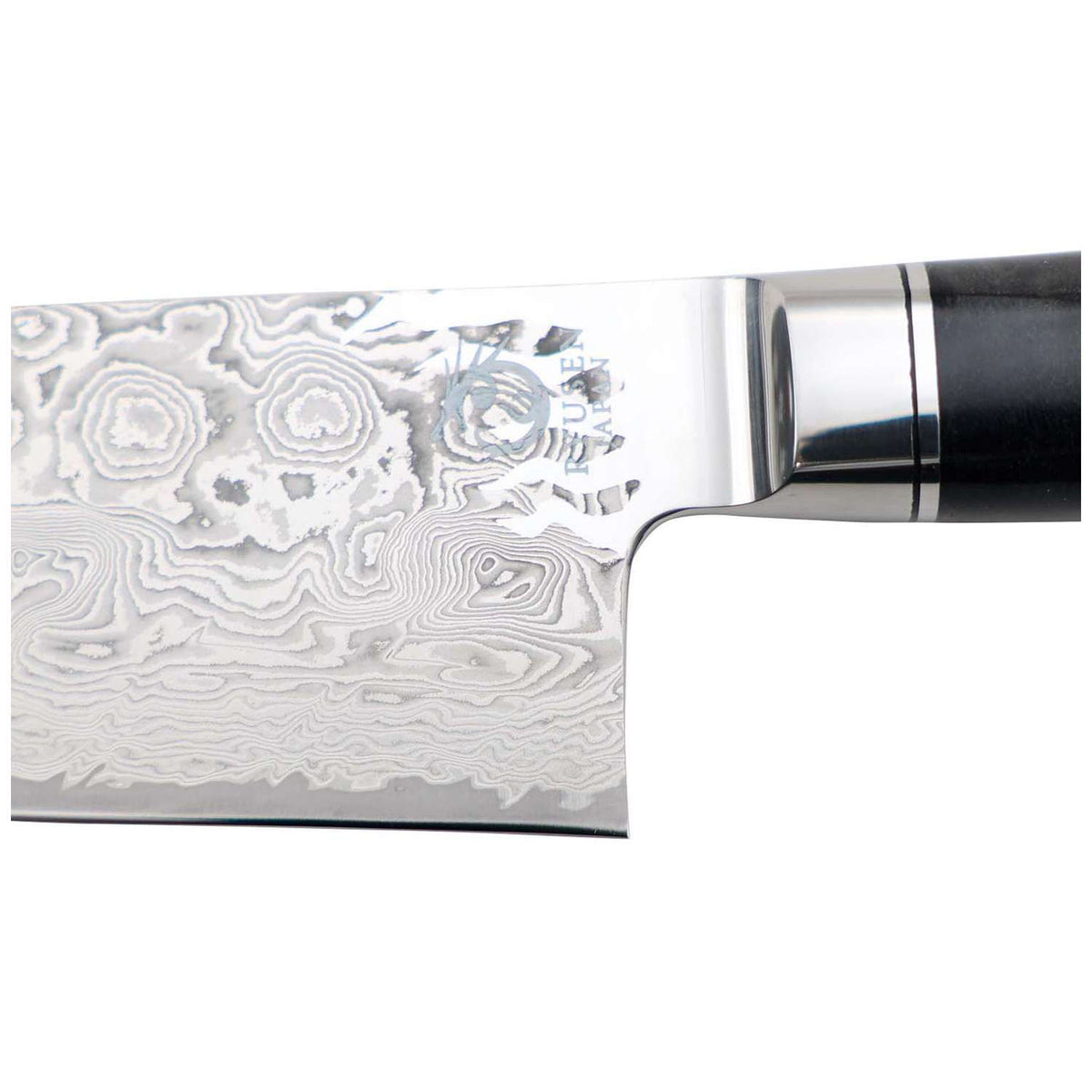 Ryusen Damascus Chef's Knife 24 cm Poplar Handle Oukokuryu MT OK-201