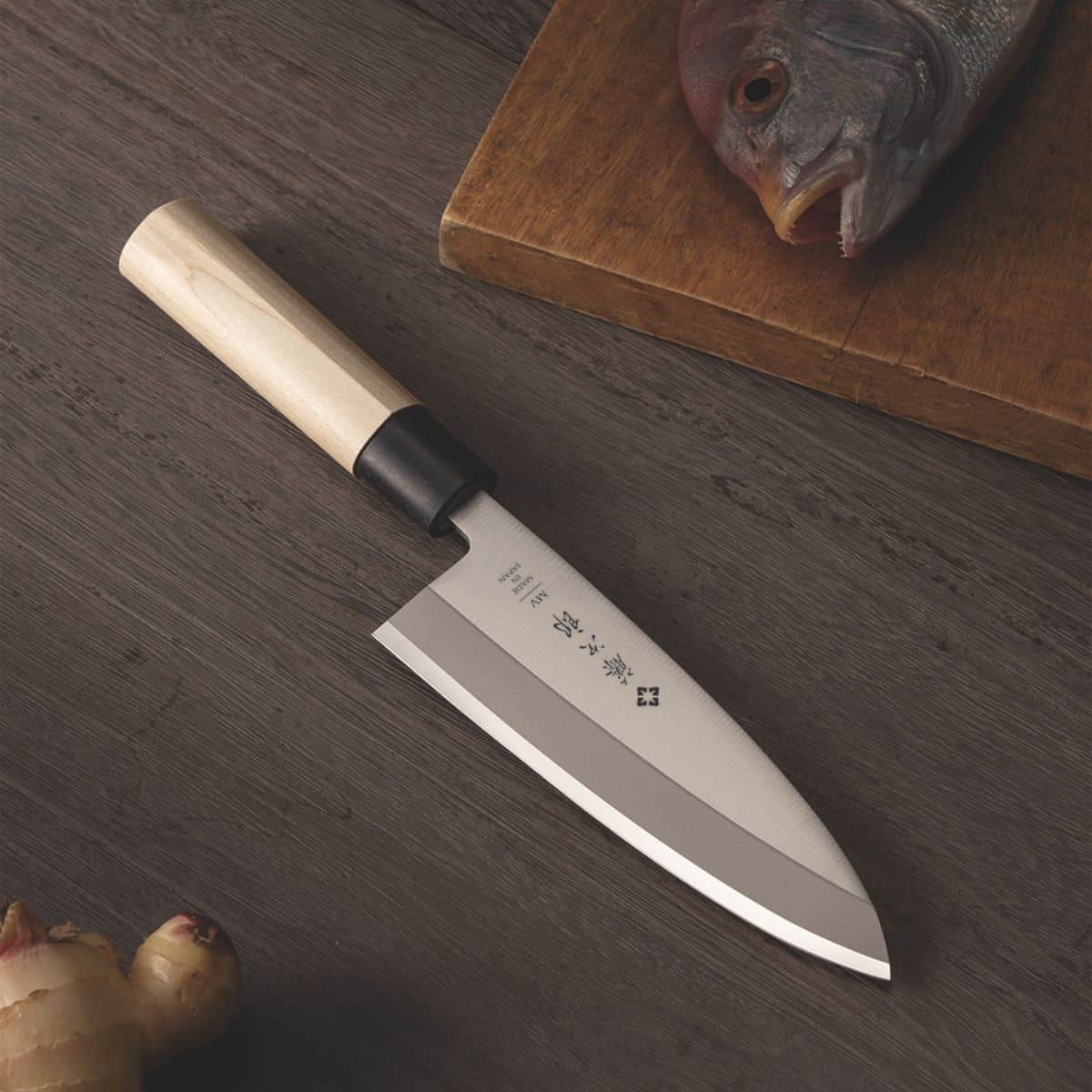Tojiro Deba Knife 15 cm Magnolia Handle Japanese MV F-1053