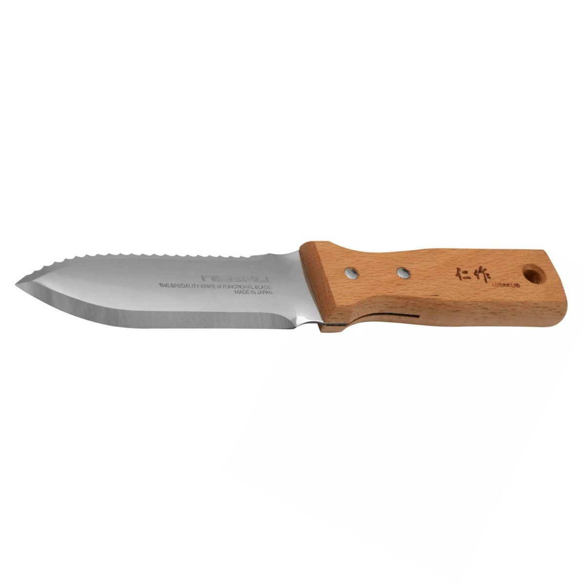 Nisaku Gardening Knife 13 cm Hori Hori With Sheath Yamakodachi 6200