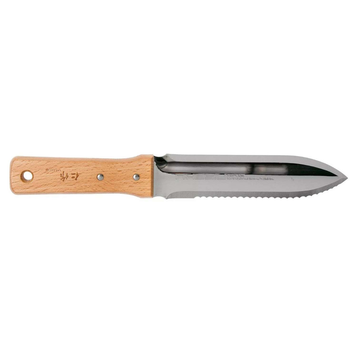 Nisaku Gardening Knife 18 cm Hori Hori With Sheath Weeding 650