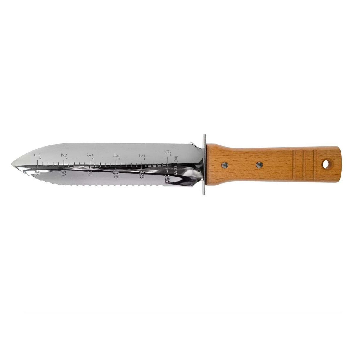 Nisaku Gardening Knife 17 cm Hori Hori With Sheath Yamakatana Mokuetubatsuki 802