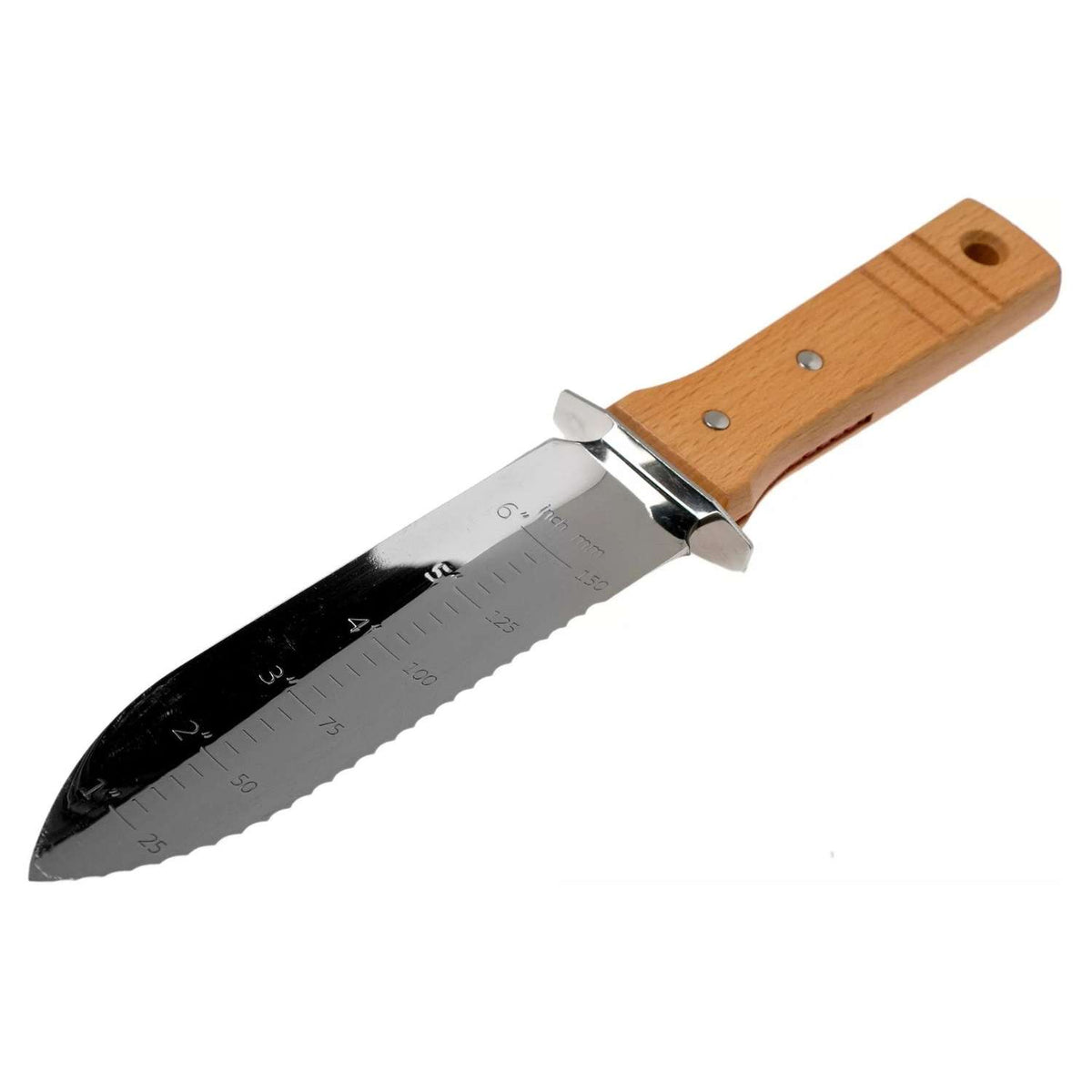 Nisaku Gardening Knife 17 cm Hori Hori With Sheath Yamakatana Mokuetubatsuki 802