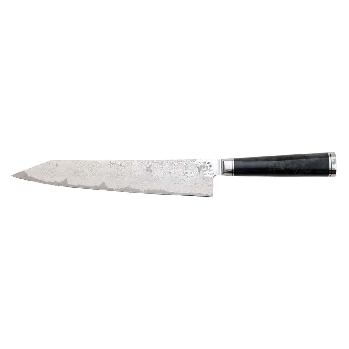 Ryusen Damascus Chef's Knife 24 cm Poplar Handle Oukokuryu MT OK-201