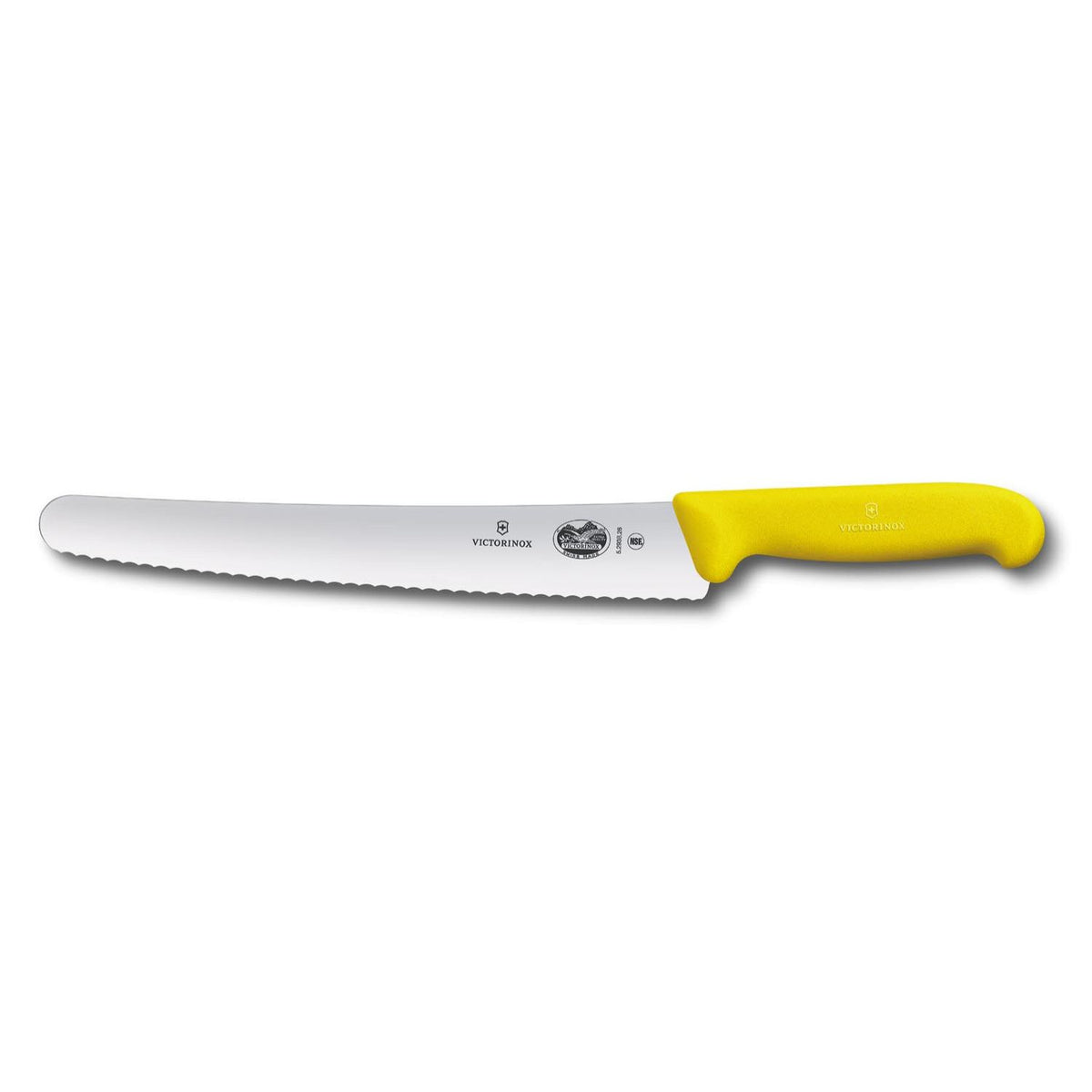 Victorinox Serrated Bread - Pastry Knife 26 cm Yellow Handle Fibrox 5.2938.26B