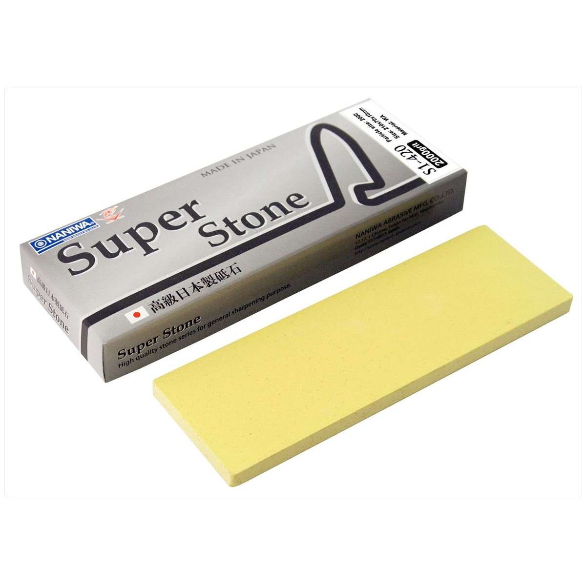 Naniwa Whetstone #2000 Super Stone 21x7x1 cm S1-420