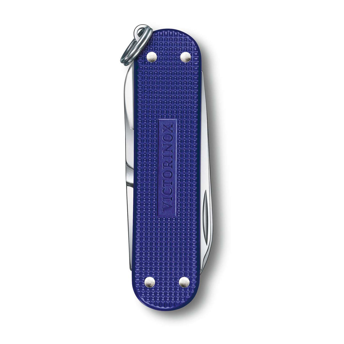 Victorinox Classic SD Alox Swiss Army Knife 58 mm 5 Functions Aluminium Scales Blue Night Dive