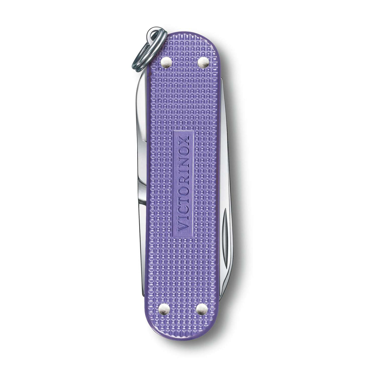 Victorinox Classic SD Alox Swiss Army Knife 58 mm 5 Functions Aluminium Scales Purple Electric Lavender