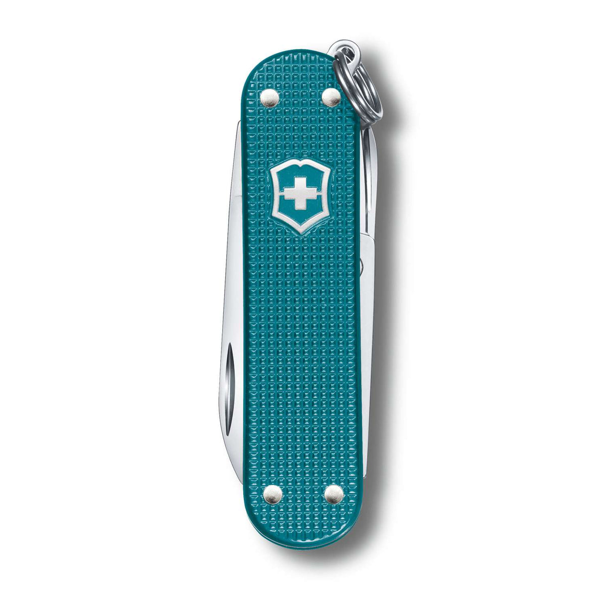 Victorinox Classic SD Alox Swiss Army Knife 58 mm 5 Functions Aluminium Scales Petrol Wild Jungle