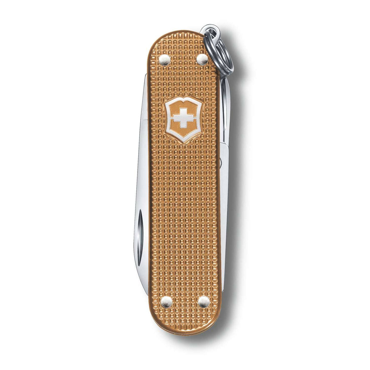 Victorinox Classic SD Alox Swiss Army Knife 58 mm 5 Functions Aluminium Scales Beige Wet Sand