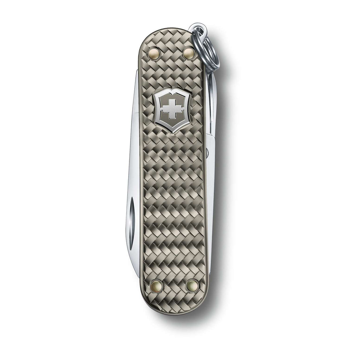 Victorinox Classic SD Precious Alox Swiss Army Knife 58 mm 5 Functions Aluminium Scales Gray Infinite Gray