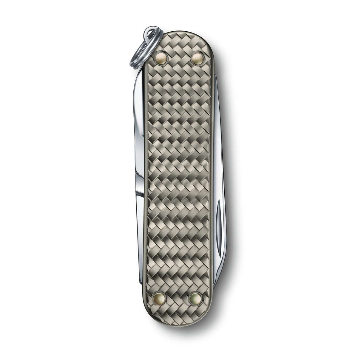 Victorinox Classic SD Precious Alox Swiss Army Knife 58 mm 5 Functions Aluminium Scales Gray Infinite Gray