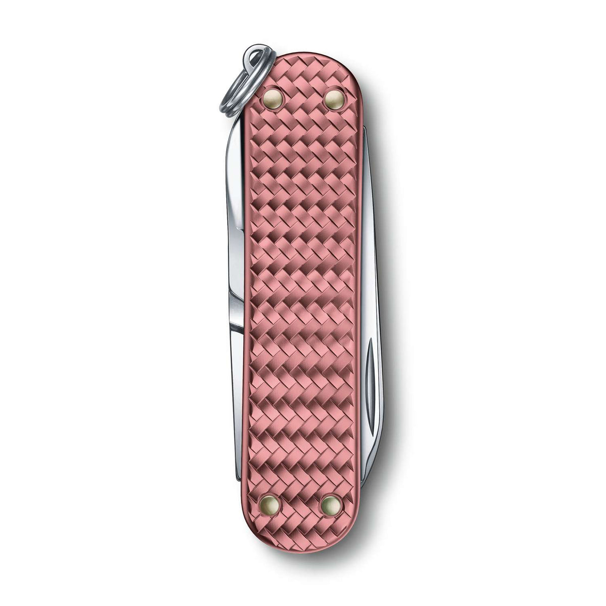 Victorinox Classic SD Precious Alox Swiss Army Knife 58 mm 5 Functions Aluminium Scales Pink Gentle Rose