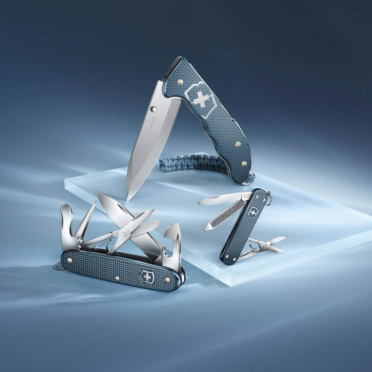 Victorinox Classic SD Alox Swiss Army Knife 58 mm 5 Functions Aluminium Scales Glacial Blue Limited Edition 2026 0.6221.L26