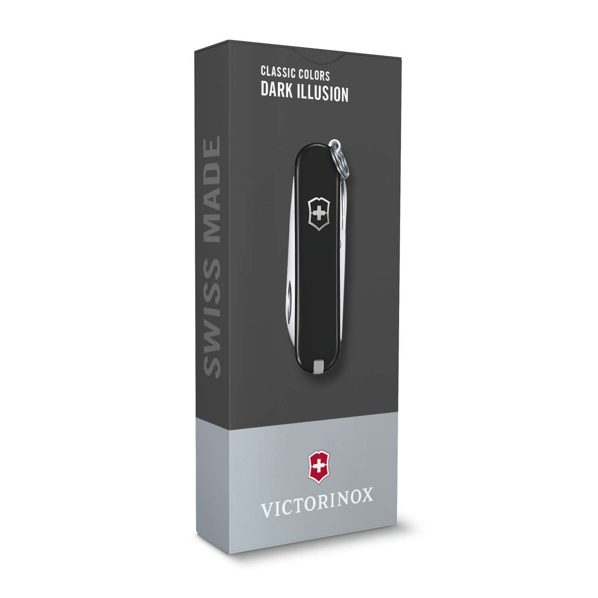 Victorinox Classic SD Swiss Army Knife 58 mm 7 Functions Black Dark Illusion 0.6223.3G