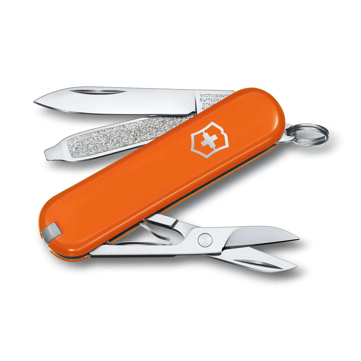 Victorinox Classic SD Swiss Army Knife 58 mm 7 Functions Orange Mango Tango 0.6223.83G