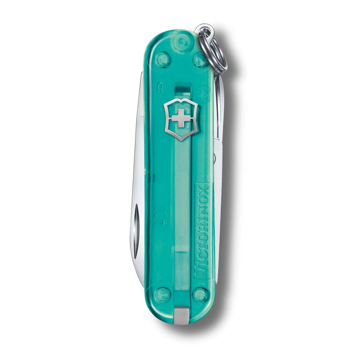 Victorinox Classic SD Swiss Army Knife 58 mm 7 Functions Turquoise Transparent Tropical Surf