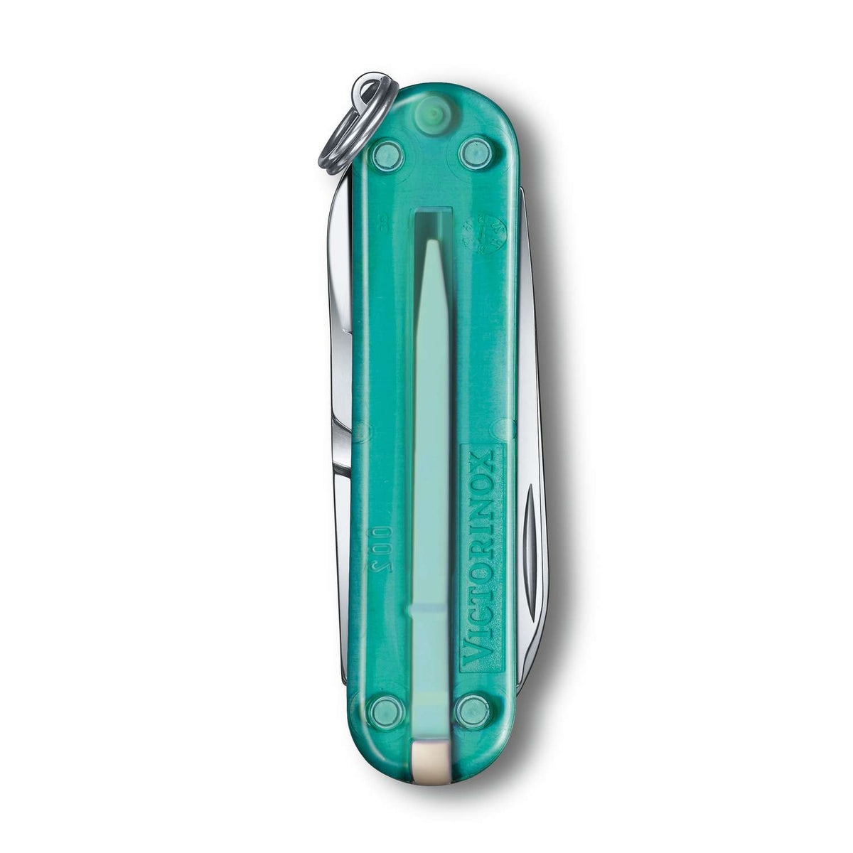 Victorinox Classic SD Swiss Army Knife 58 mm 7 Functions Turquoise Transparent Tropical Surf
