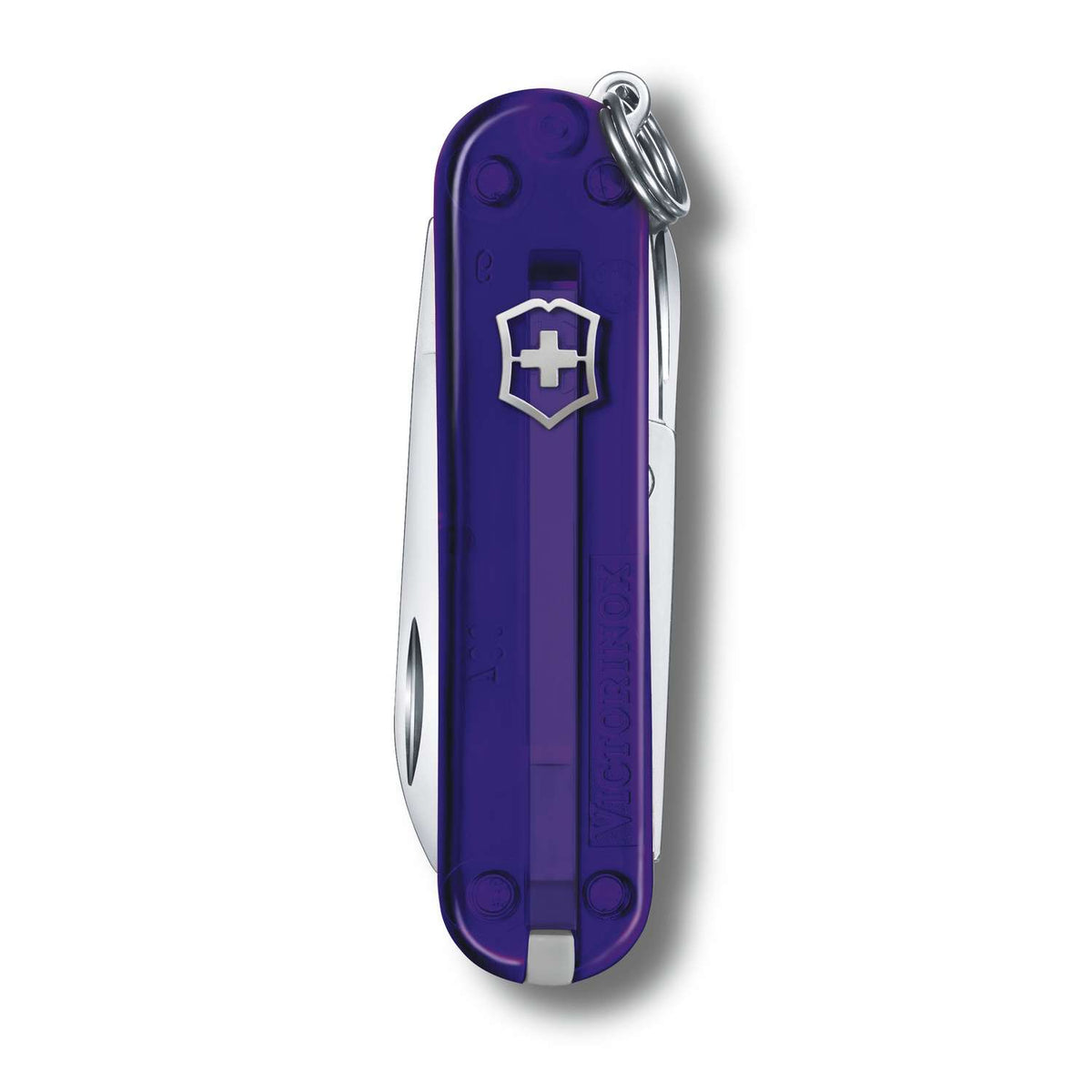 Victorinox Classic SD Swiss Army Knife 58 mm 7 Functions Purple Transparent Persian Indigo