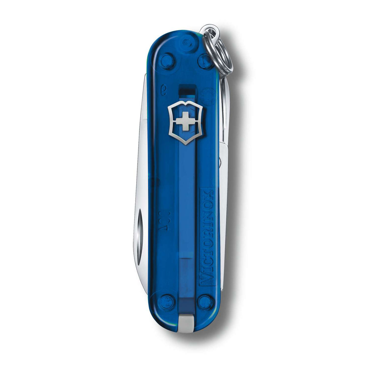 Victorinox Classic SD Swiss Army Knife 58 mm 7 Functions Blue Transparent Deep Ocean 0.6223.T2G