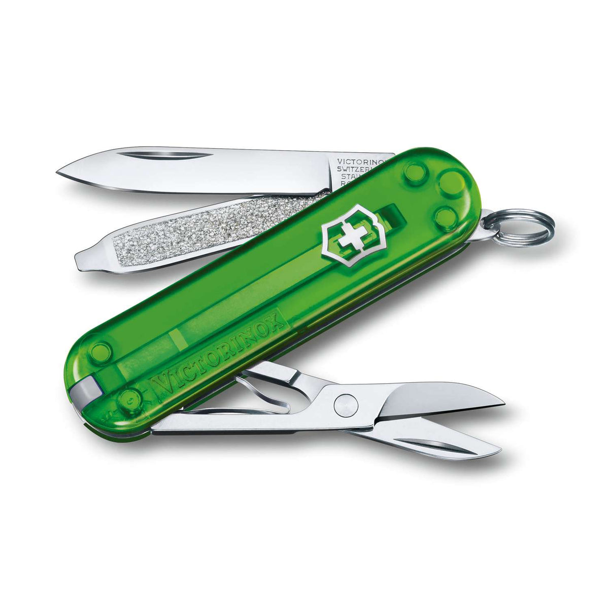 Victorinox Classic SD Swiss Army Knife 58 mm 7 Functions Green Transparent Green Tea