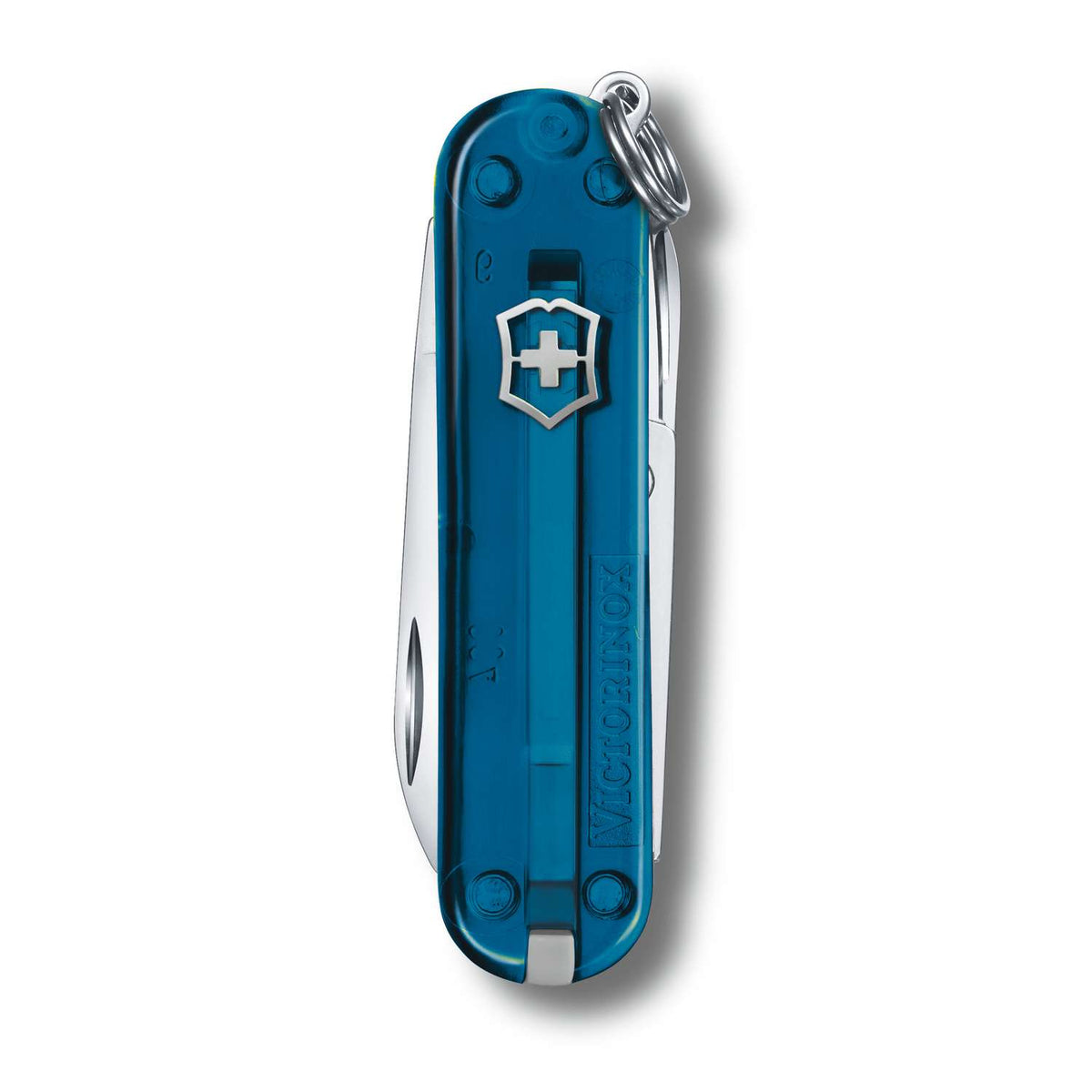 Victorinox Classic SD Swiss Army Knife 58 mm 7 Functions Blue Transparent Sky High