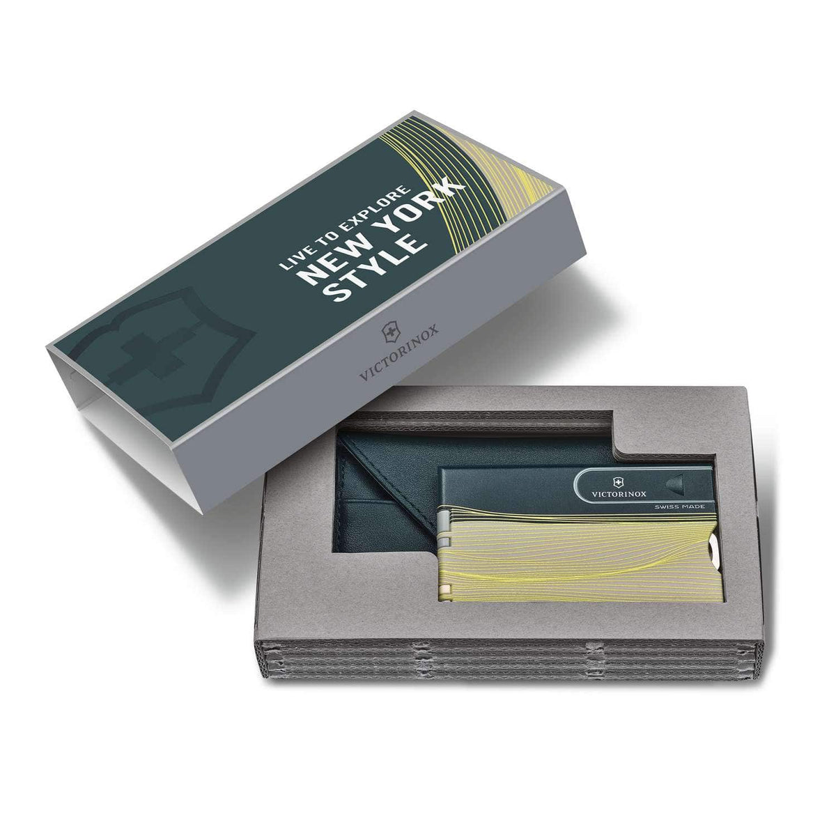 Victorinox Swiss Card Classic 10 Functions Pattern New York Style