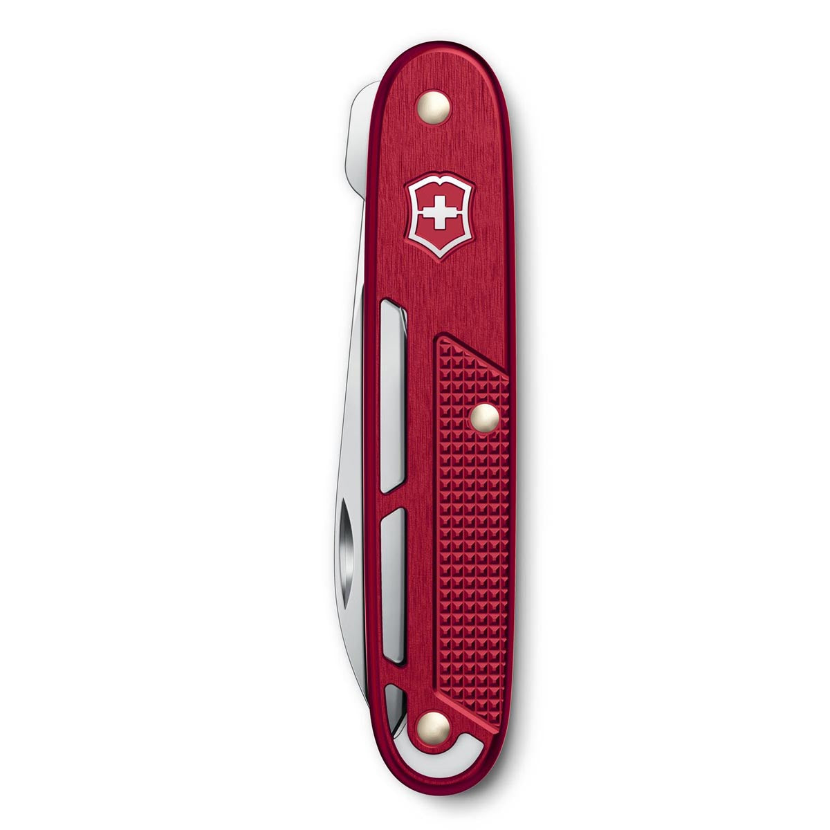 Victorinox Onefold Alox Swiss Army Kinfe 93 mm 2 Functions Aluminium Scales Red 0.8006.20