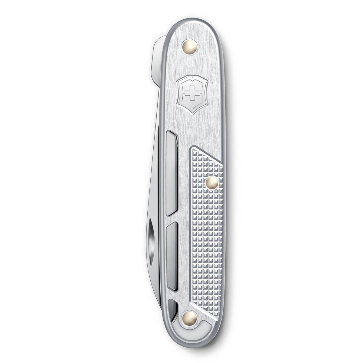 Victorinox Onefold Alox Swiss Army Kinfe 93 mm 2 Functions Aluminium Scales Silver 0.8006.26