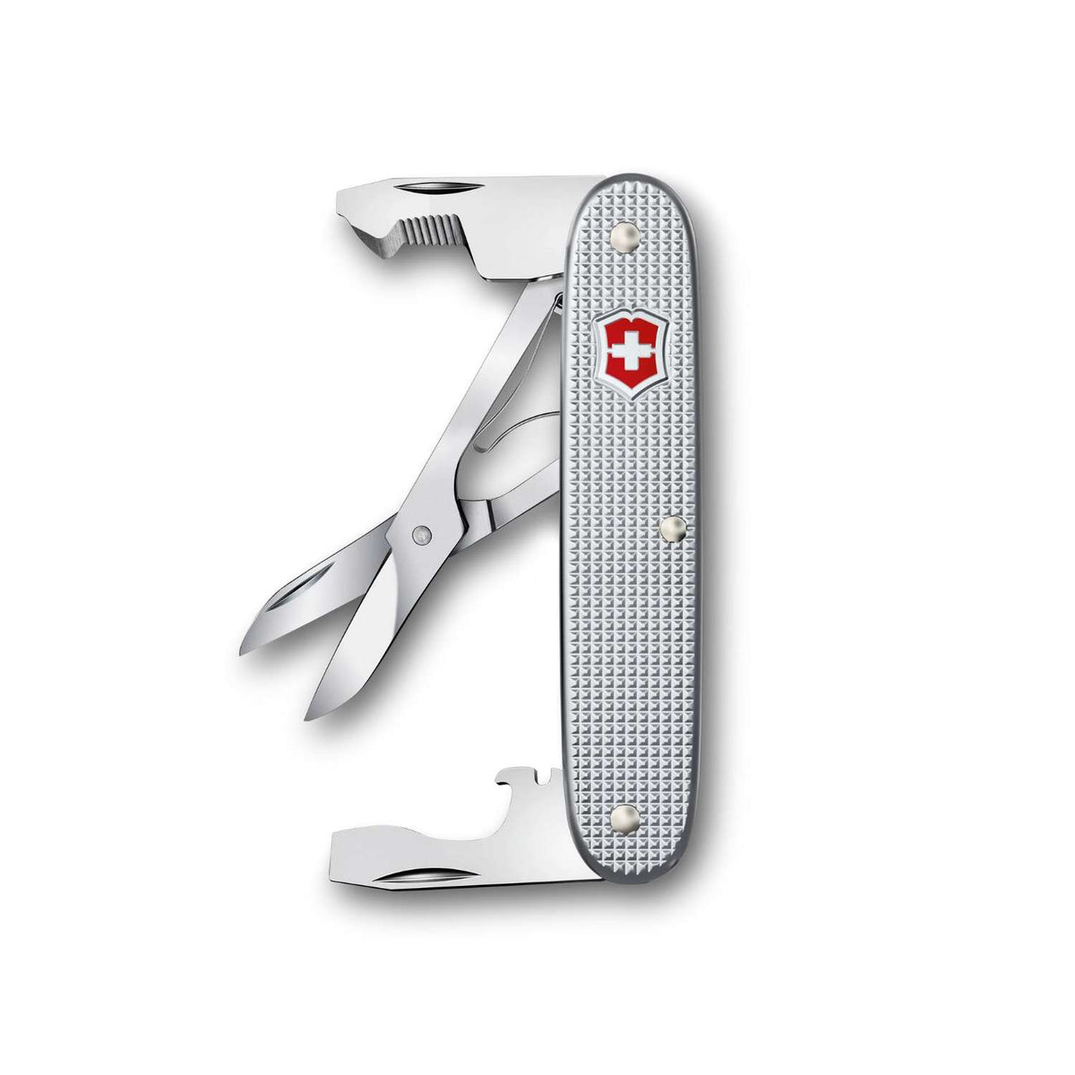 Victorinox Companion Slim Alox Swiss Army Knife 93 mm 6 Functions Aluminium Scales Silver 0.8170.26