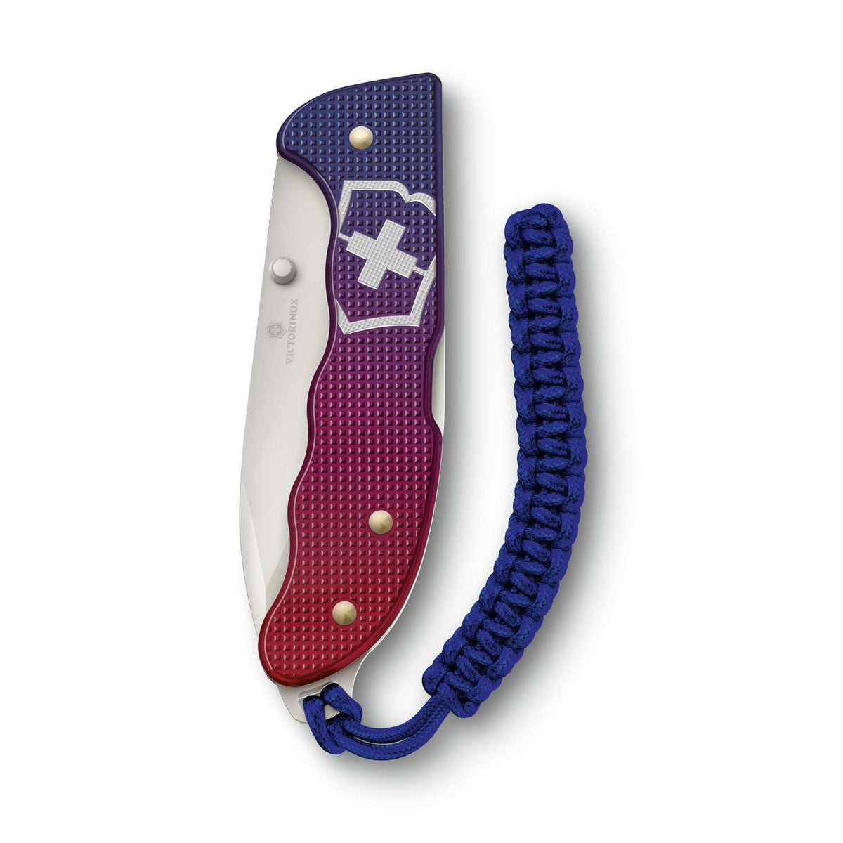 Victorinox Evoke Alox Swiss Army Knife 136 mm 5 Functions Aluminium Scales Purple