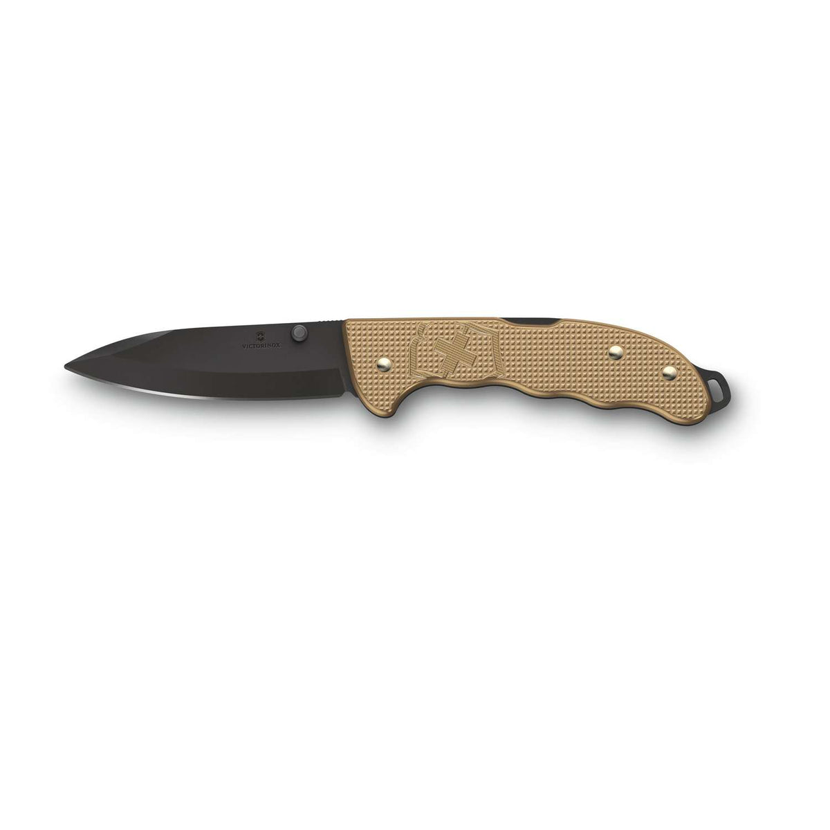 Victorinox Evoke BS Alox Swiss Army Knife 136 mm 4 Functions Aluminium Scales Beige