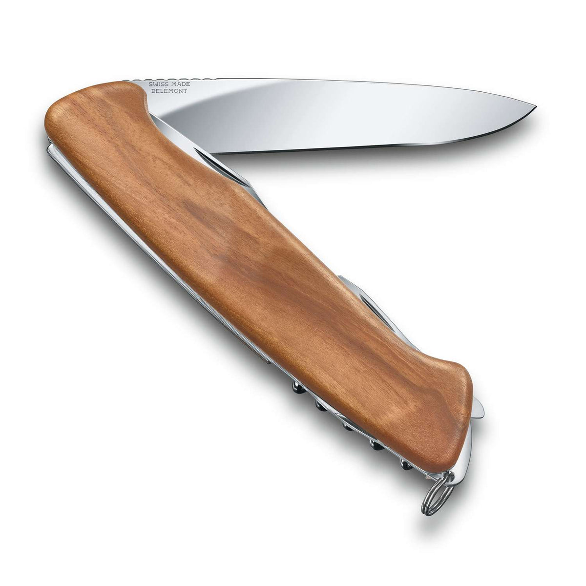 Victorinox Ranger 55 Wood Swiss Army Knife 130 mm 10 Functions Wooden Scales 0.9561.63