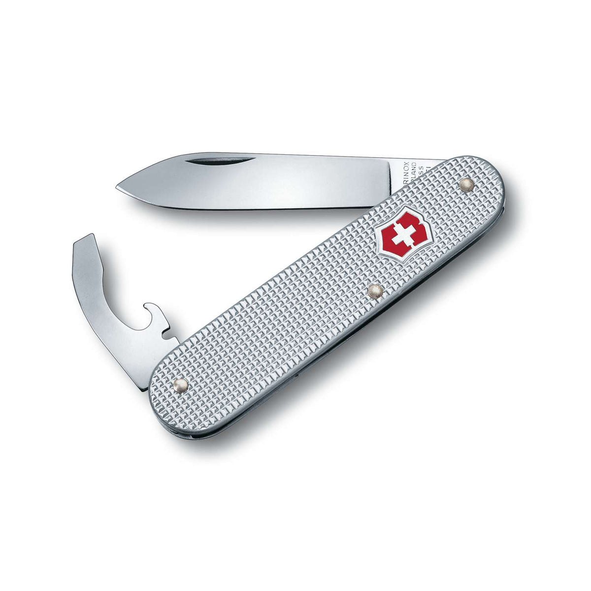 Victorinox Bantam Alox Swiss Army Knife 84 mm 5 Functions Aluminium Scales Silver 0.2300.26