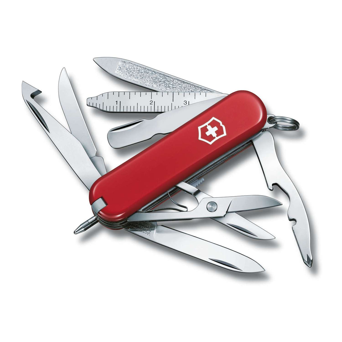 Victorinox Mini Champ Swiss Army Knife 58 mm 18 Functions Red 0.6385