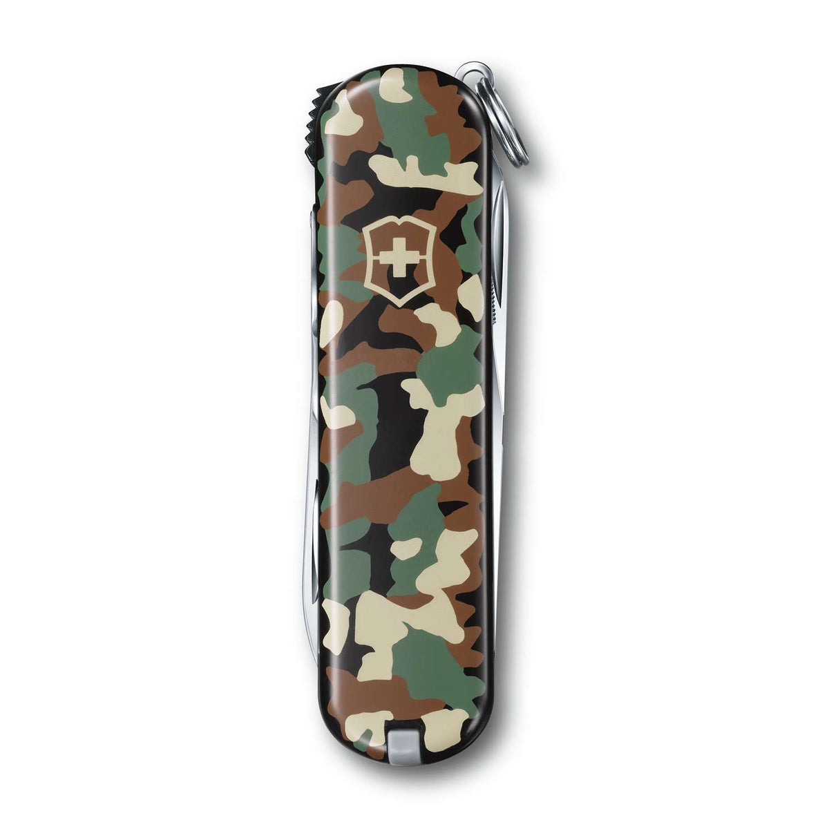 Victorinox Nail Clip 580 Swiss Army Knife 65 mm 8 Functions Pattern Camouflage 0.6463.94