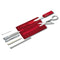 Victorinox Swiss Card Classic κάρτα πολυεργαλείο 10 λειτουργίες κόκκινη διαφανής 0.7100.T