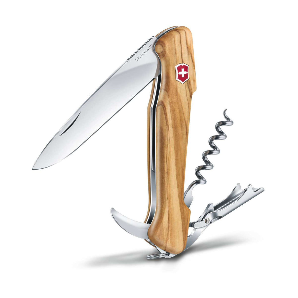 Victorinox Wine Master Wood Swiss Army Knife 130 mm 6 Functions Wooden Scales Beige 0.9701.64